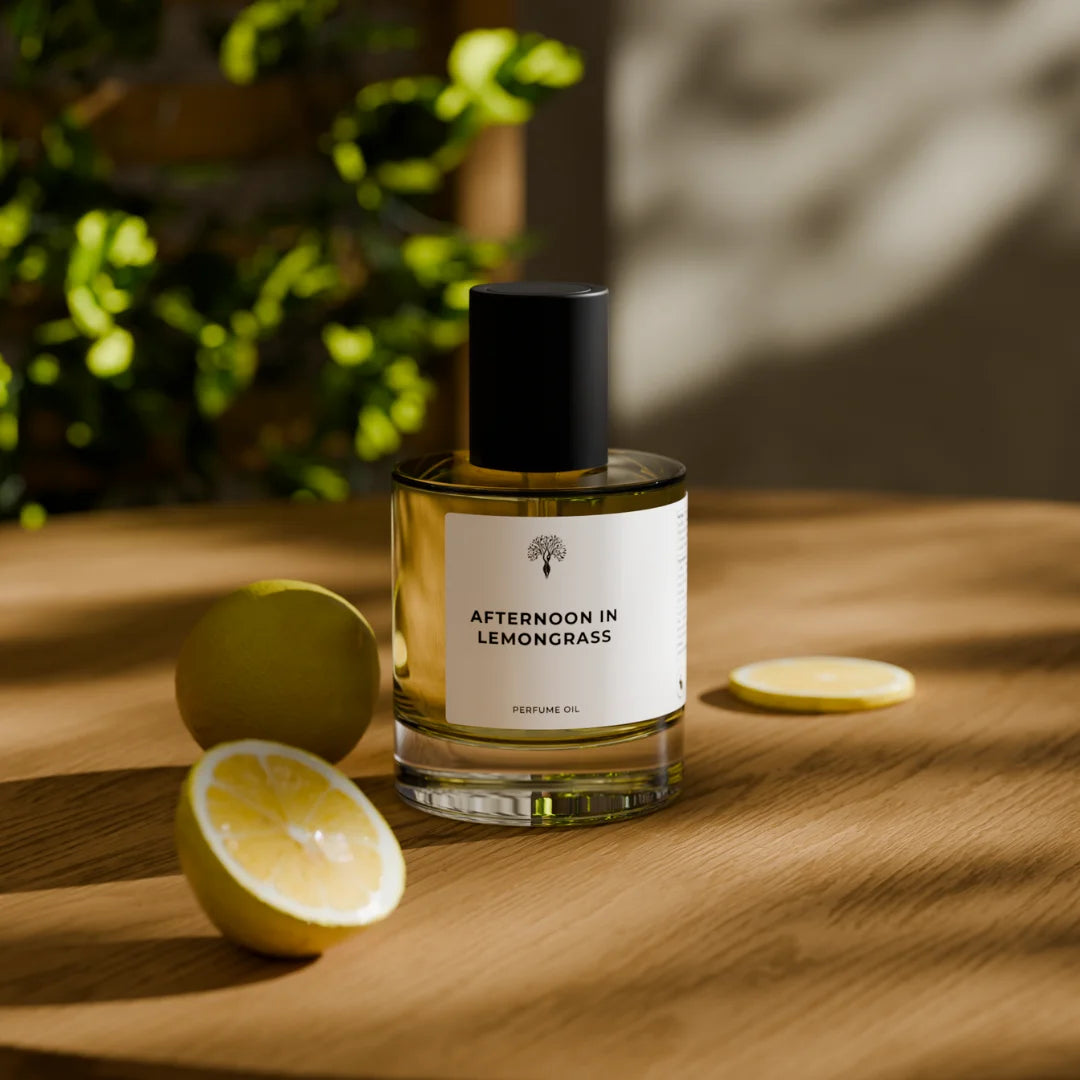 Afternoon in Lemongrass perfume oil bottle picture