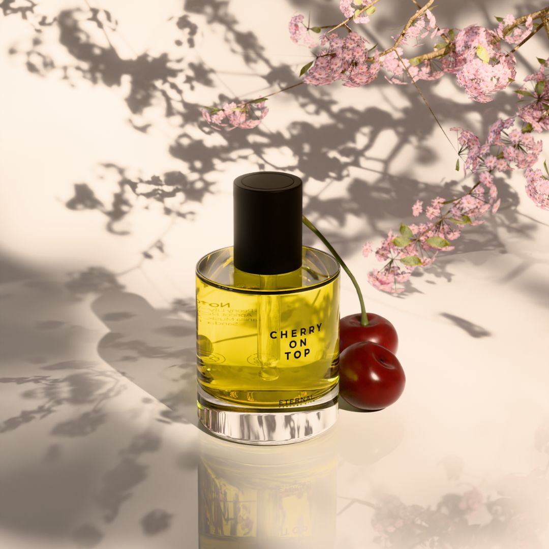 Cherry on top inspired by Miss Dior perfume bottle picture version 4