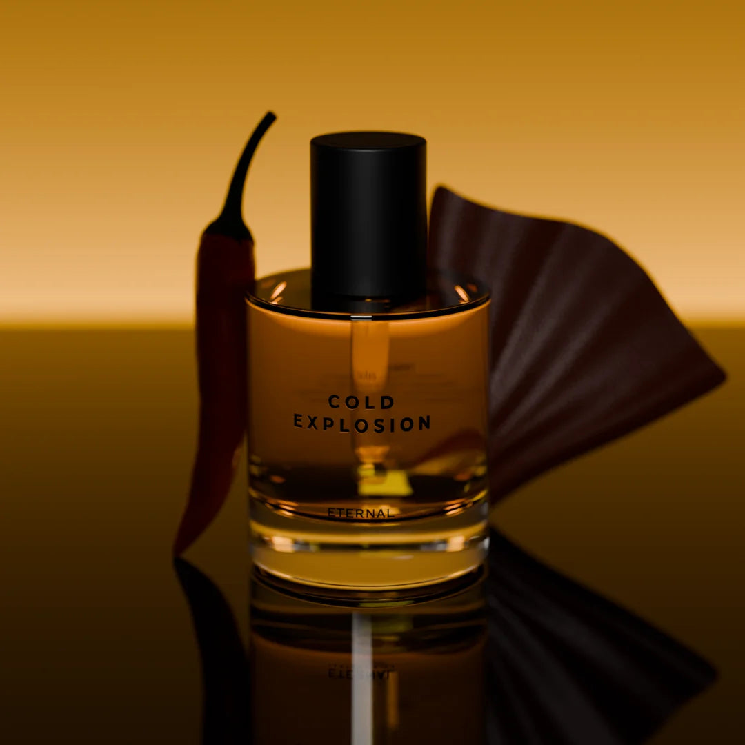 Cold Explosion perfume bottle with dropper