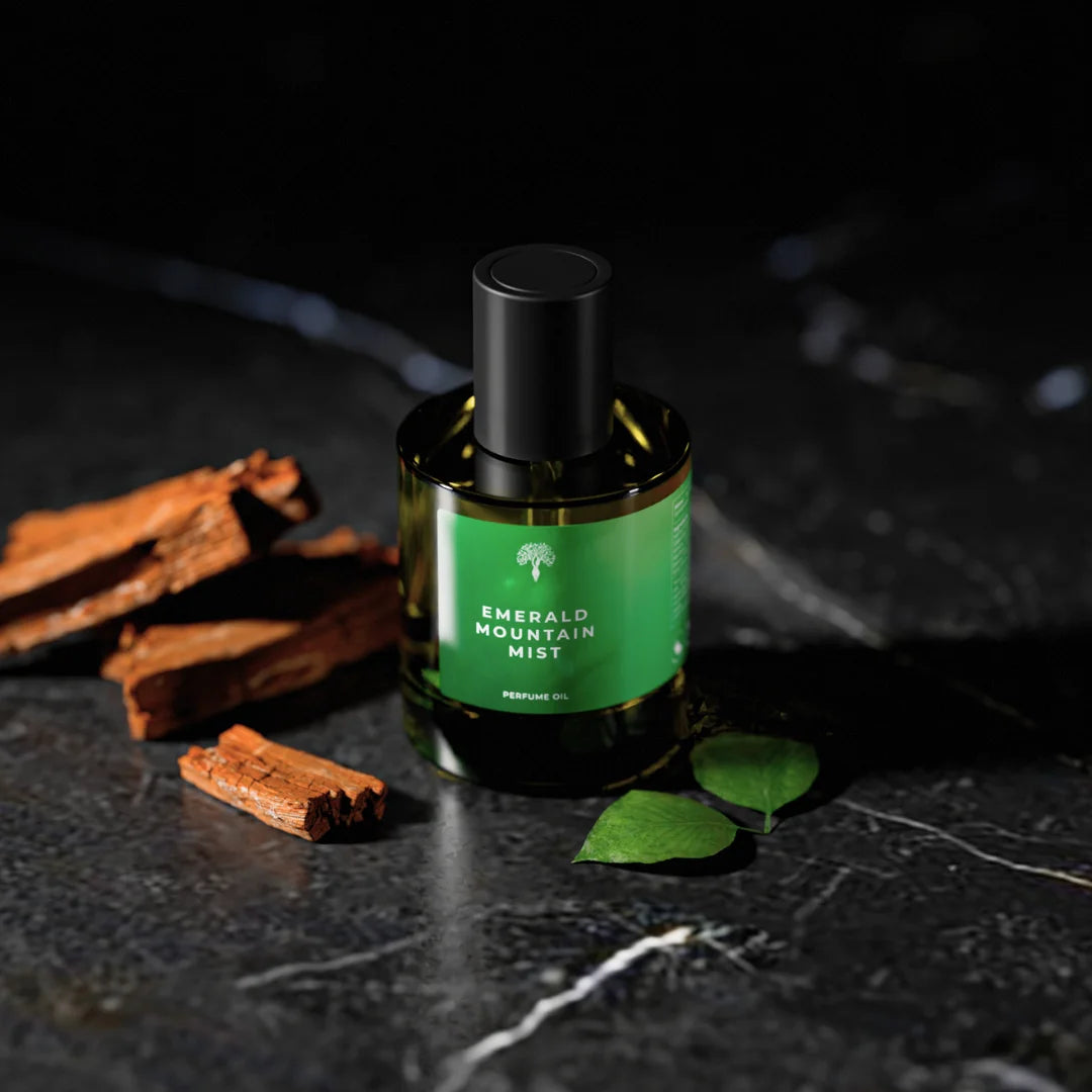Emerald Mountain Mist perfume bottle picture