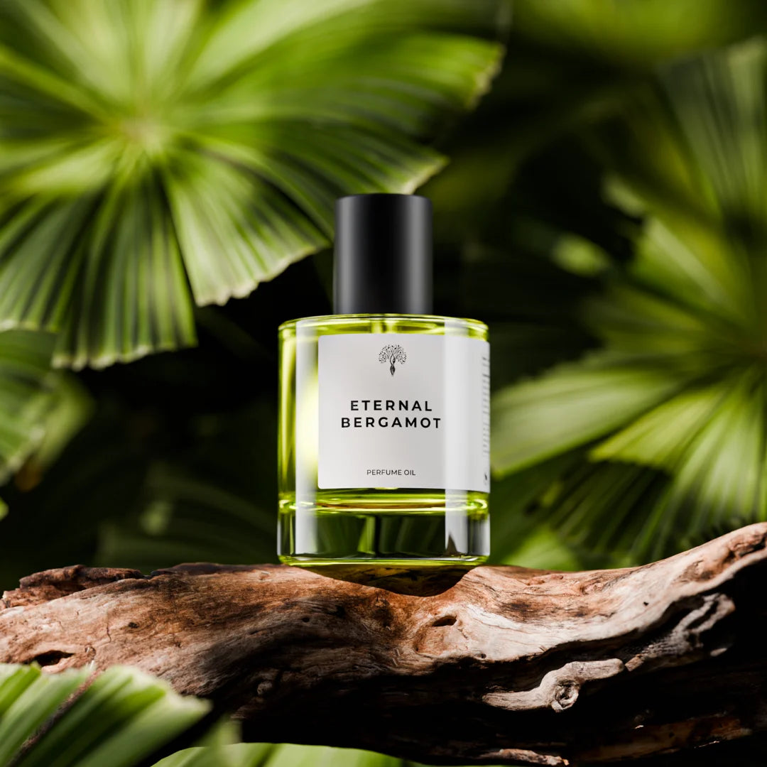 Eternal Bergamot perfume oil bottle with a dropper