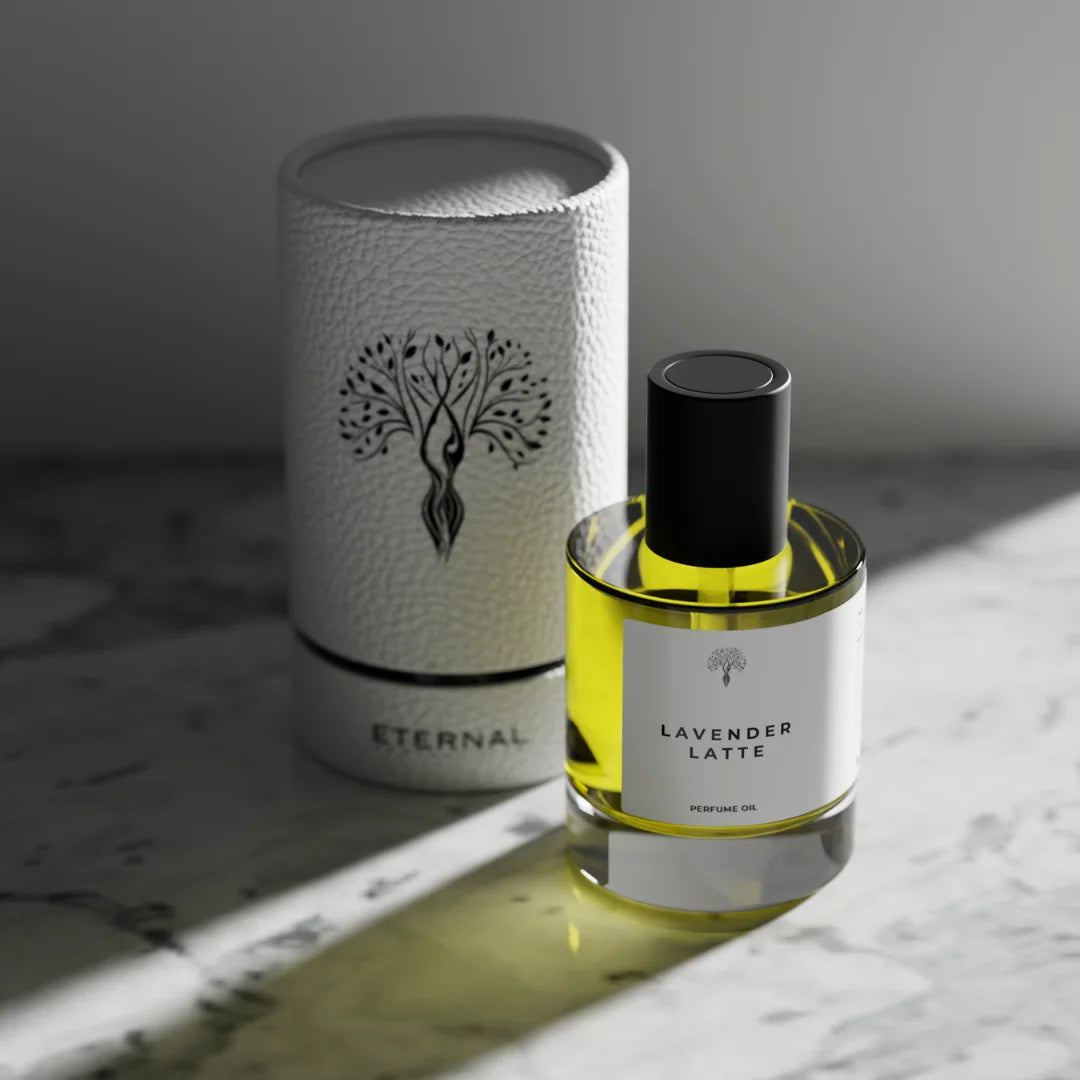 Lavender Latte perfume bottle picture