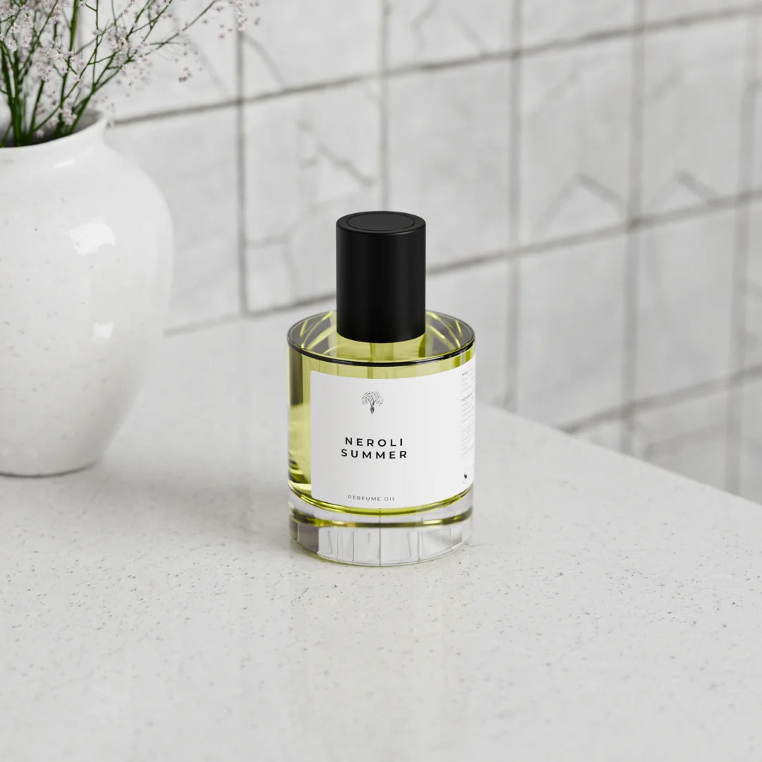 Neroli Summer perfume bottle with dropper