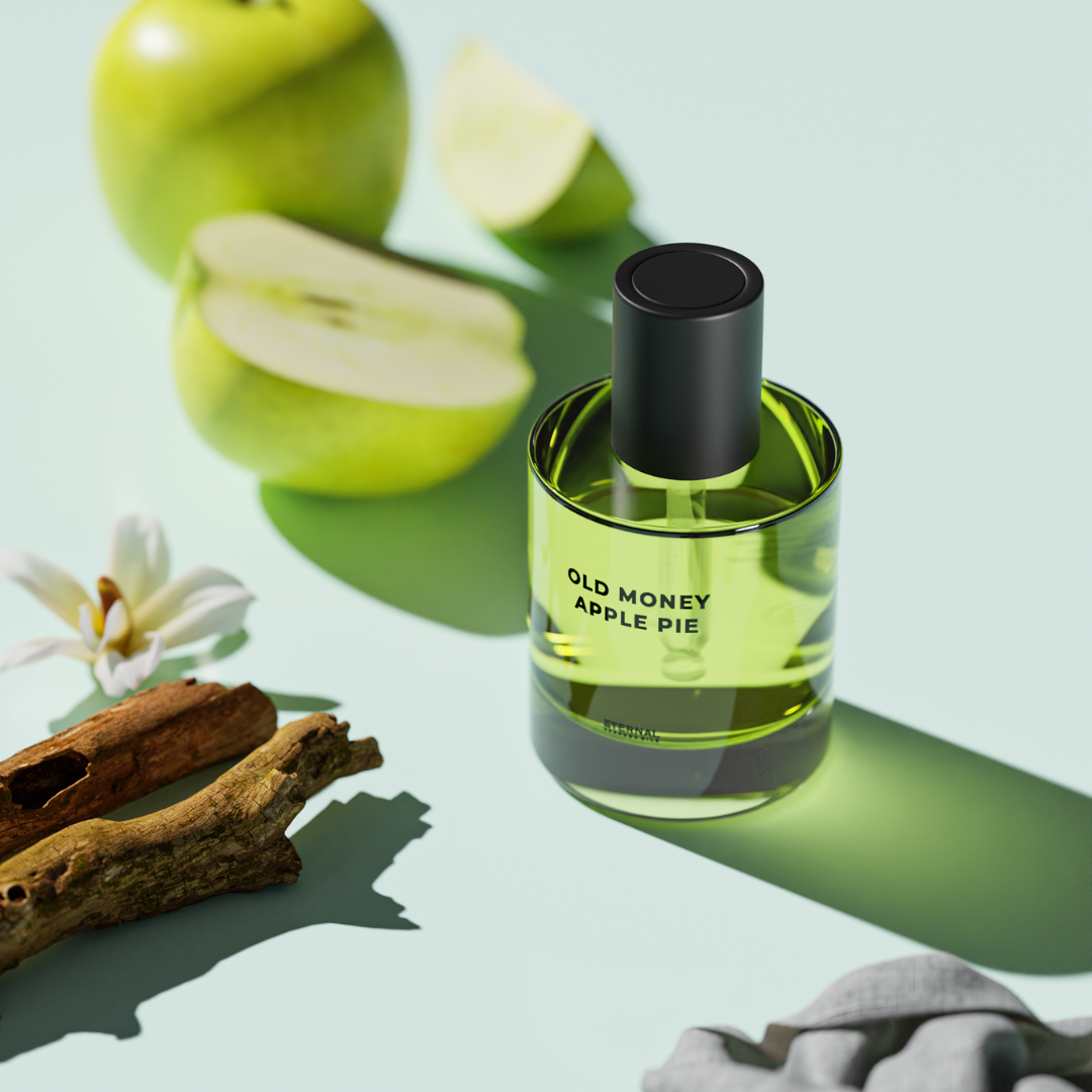 Old Money Apple Pie Inspired by Angel's share perfume bottle picture version 2