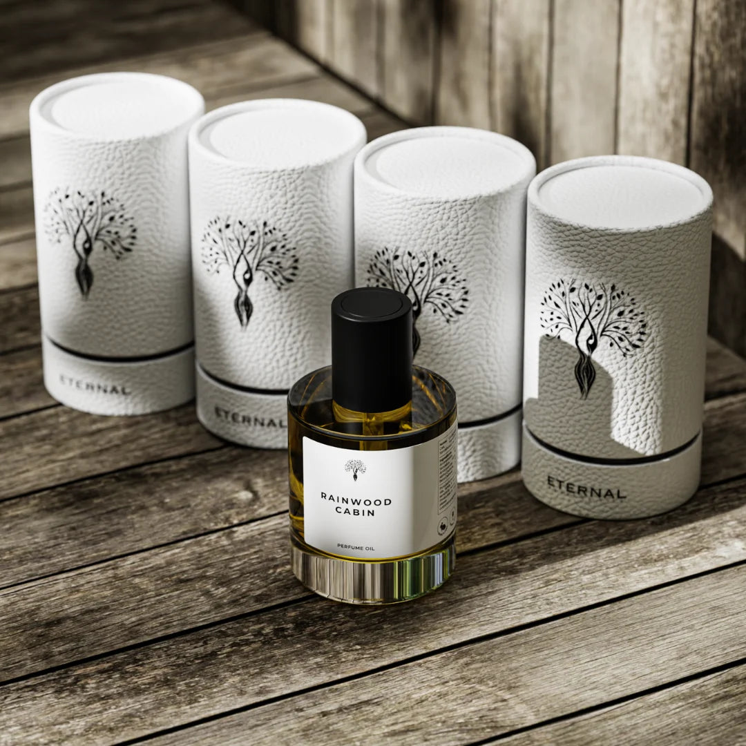 Rainwood Cabin perfume bottle picture