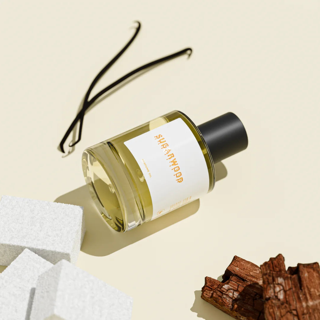Sugarwood perfume oil bottle picture