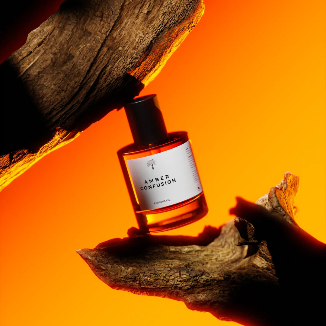 Amber confusion perfume oil bottle picture