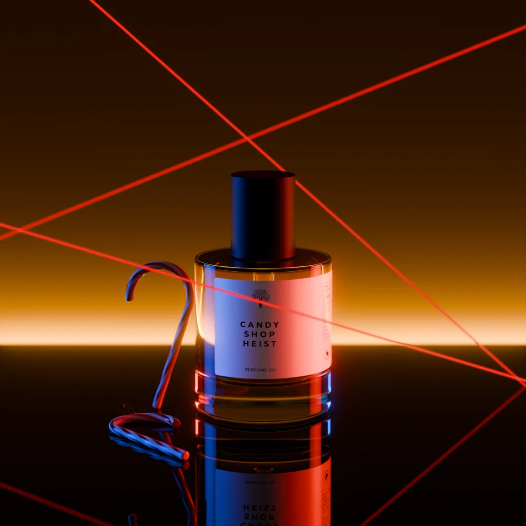 Candy Shop Heist perfume bottle with dropper