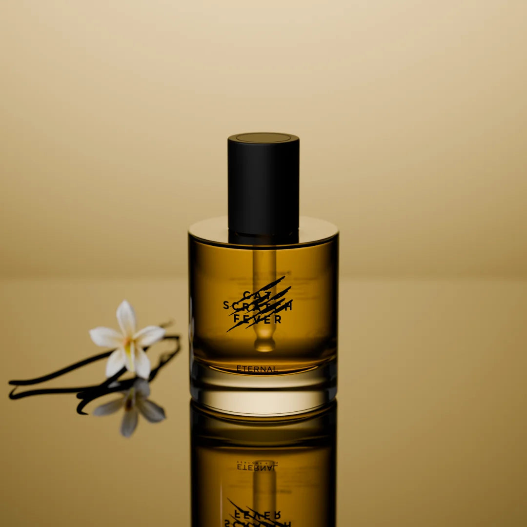 Cat Scratch Fever perfume bottle with dropper