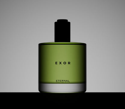 Exor oil perfume bottle