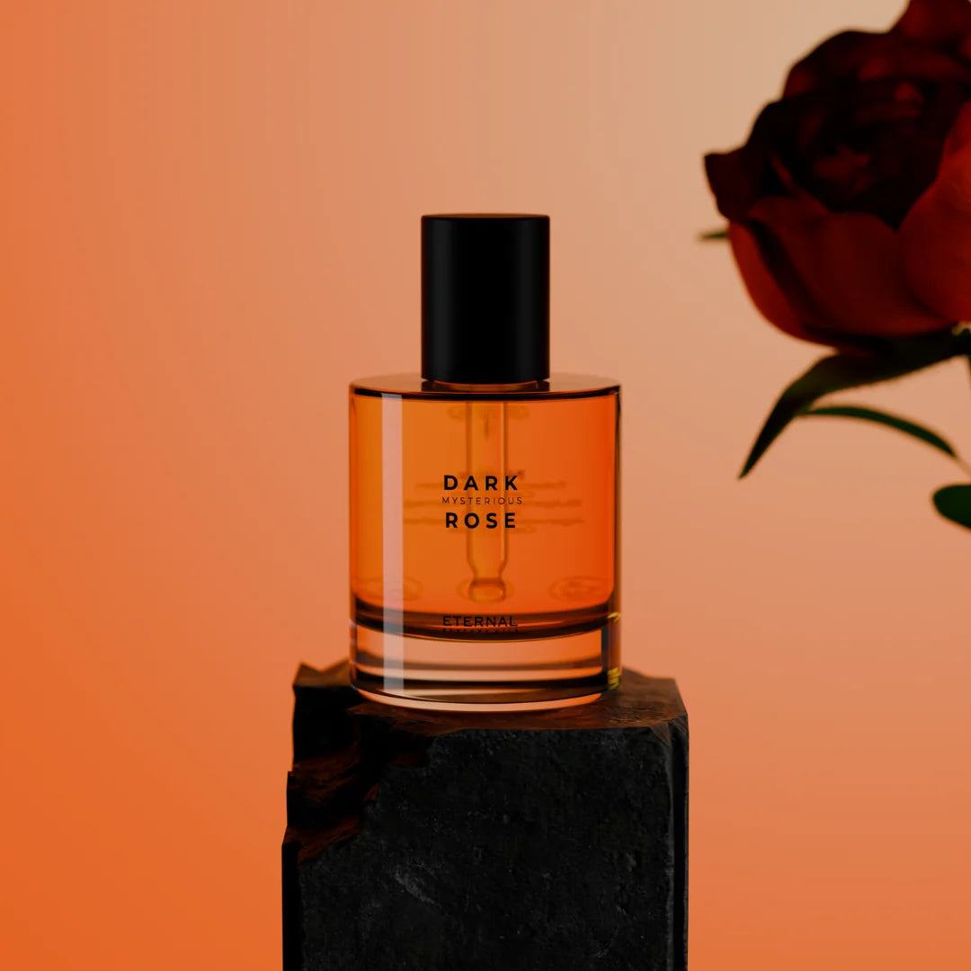 Dark Mysterious Rose perfume oil bottle picture