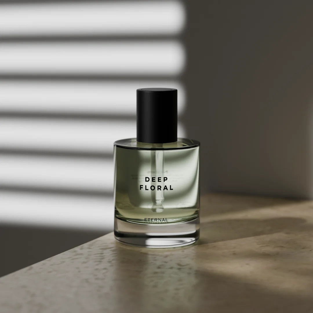 Deep Floral perfume bottle picture