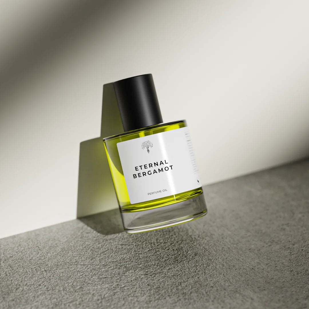 Eternal Bergamot perfume bottle with dropper