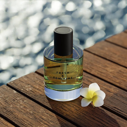 Fresh & Feminine perfume bottle with dropper
