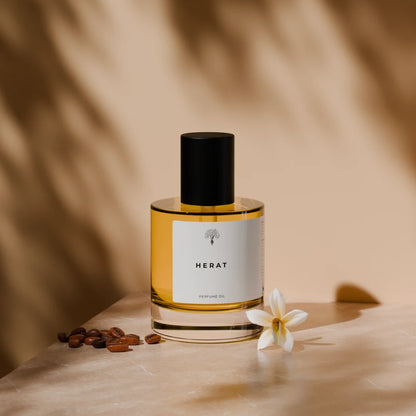 Herat perfume oil bottle with a dropper