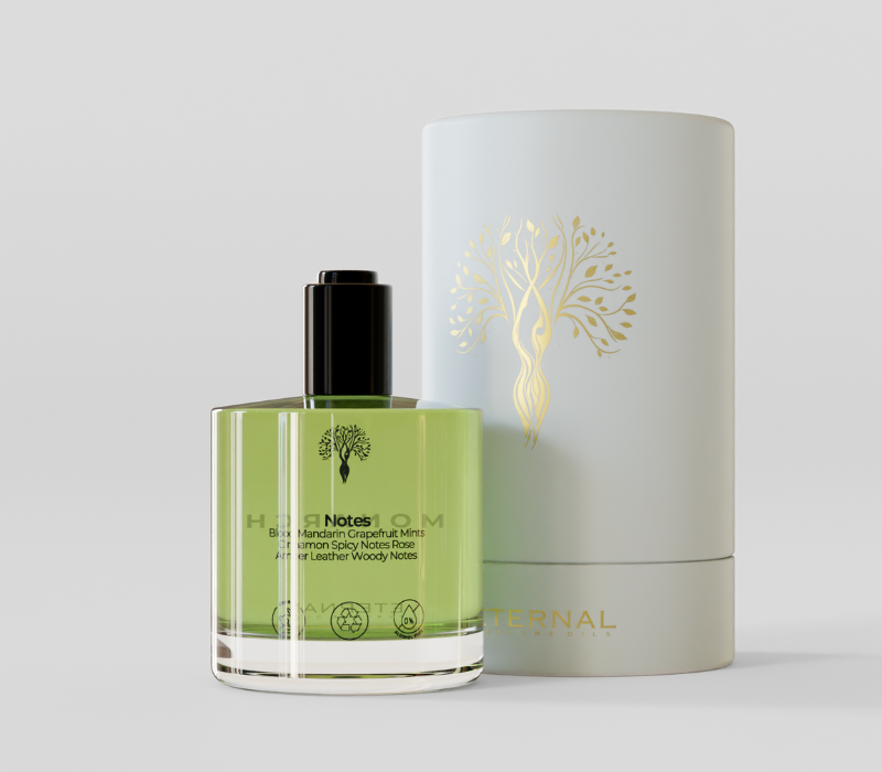 Monarch perfume oil bottle
