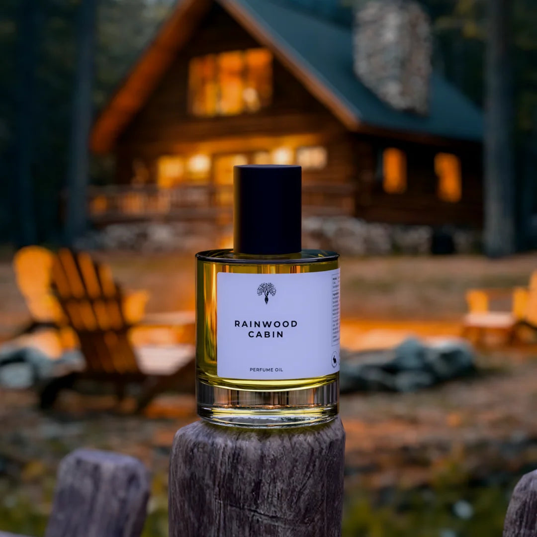 Rainwood Cabin perfume oil bottle picture