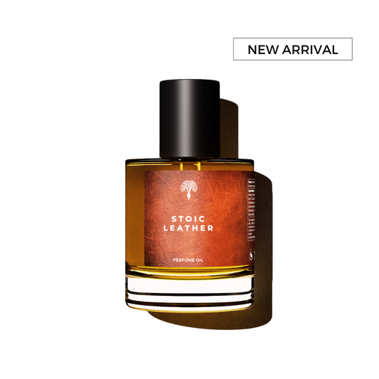 Stoic Leather perfume bottle picture