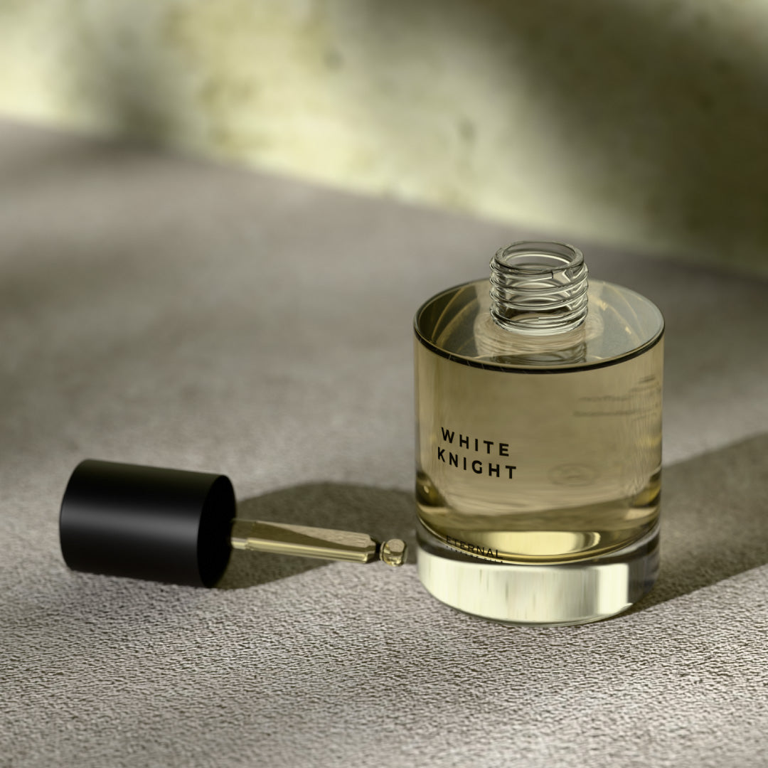 White Knight inspired by TF White Suede perfume bottle picture version 2