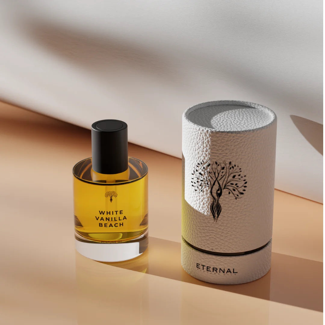 White Vanilla Beach perfume bottle picture