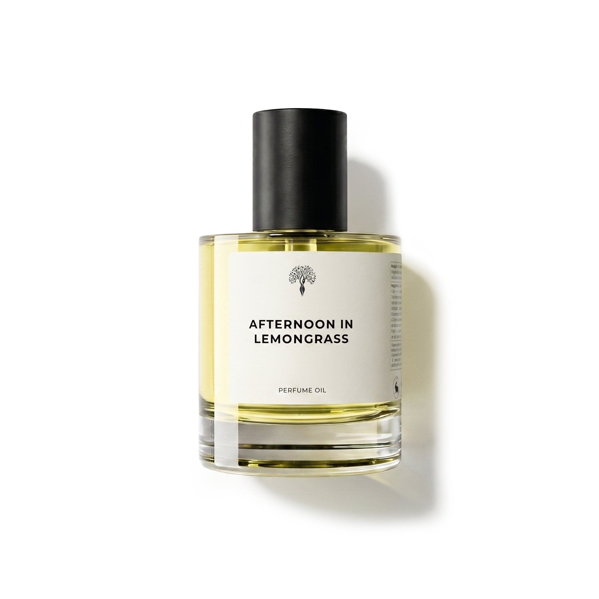Afternoon in Lemongrass perfume oil bottle