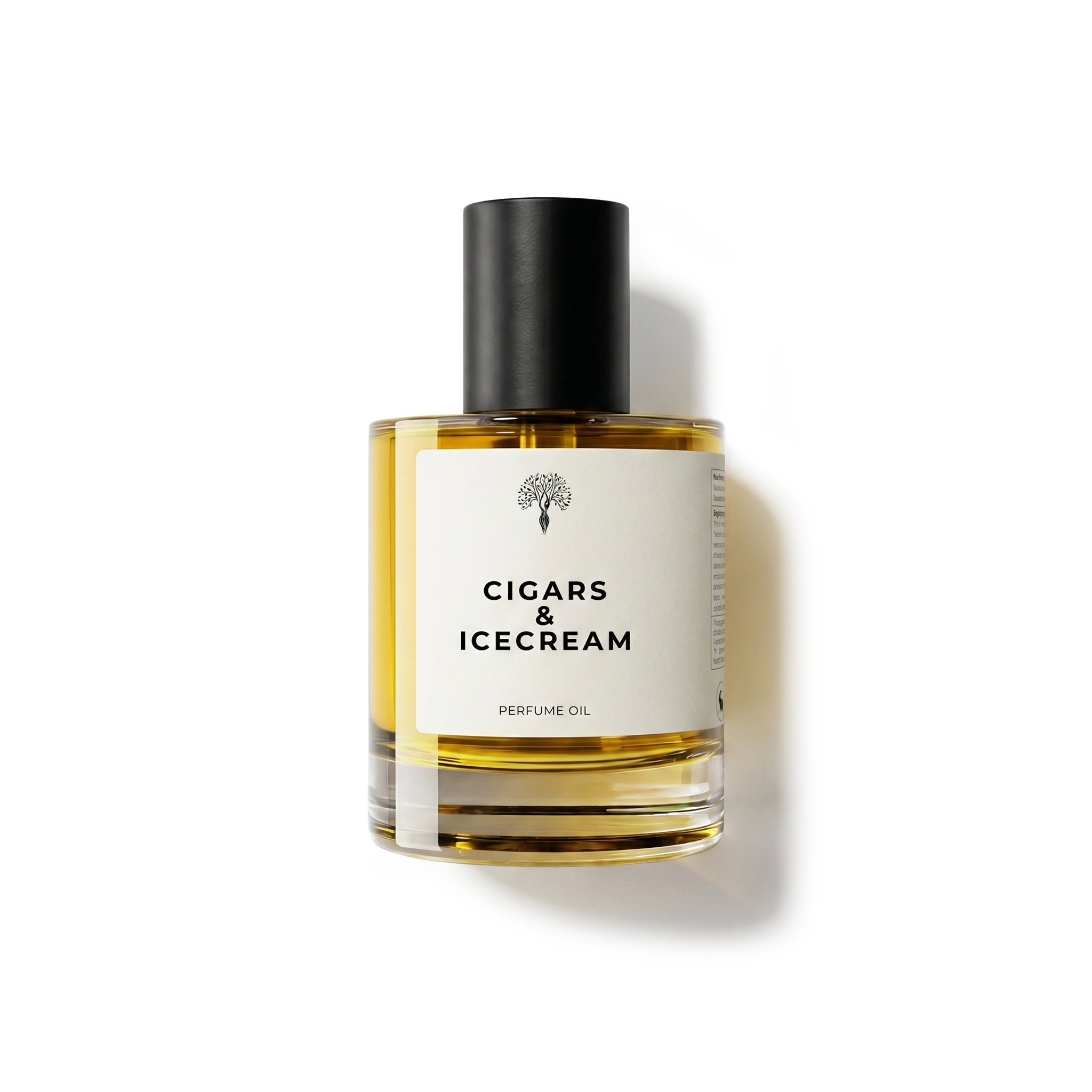 Cigar and Icecream perfume oil bottle
