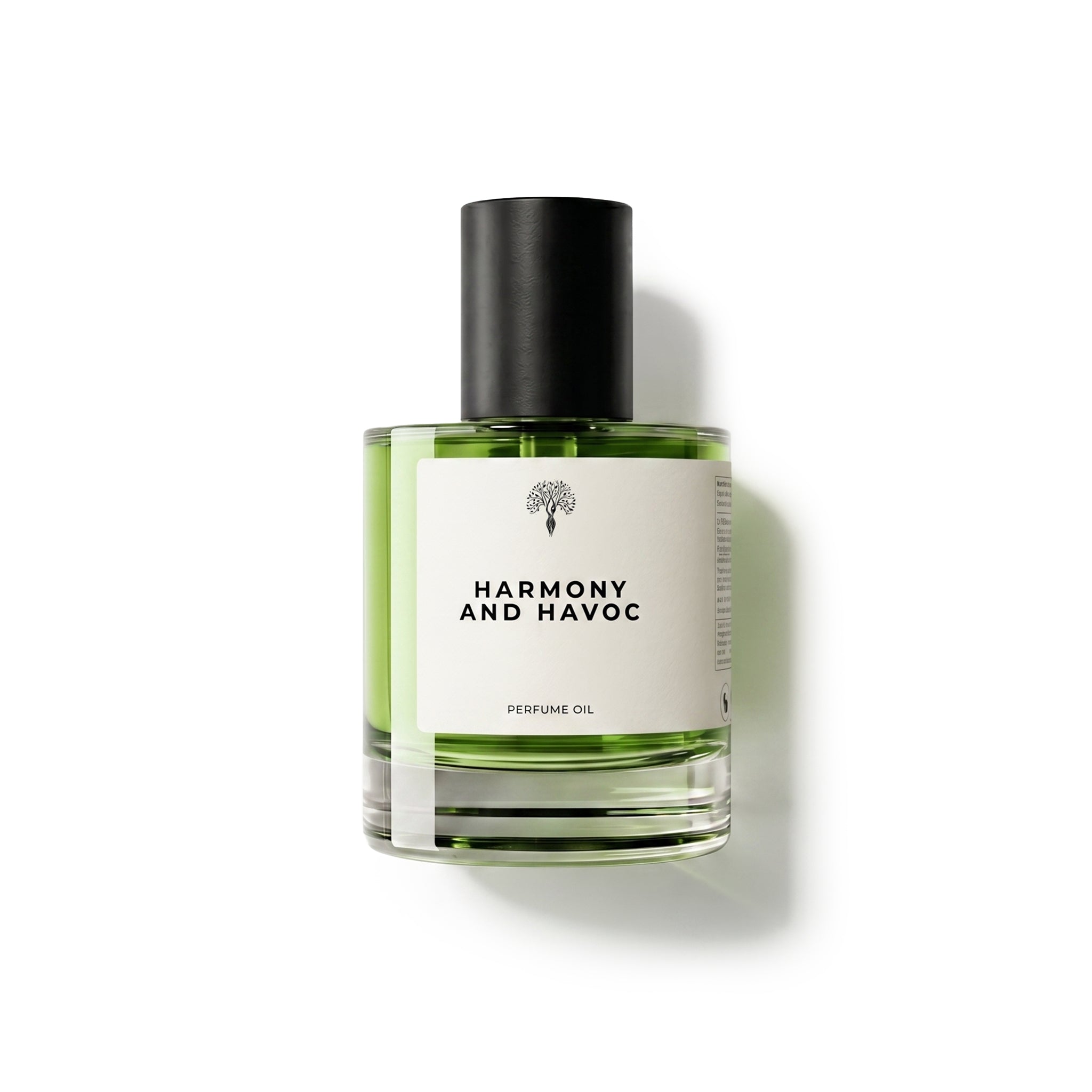 Harmony and Havoc perfume oil bottle