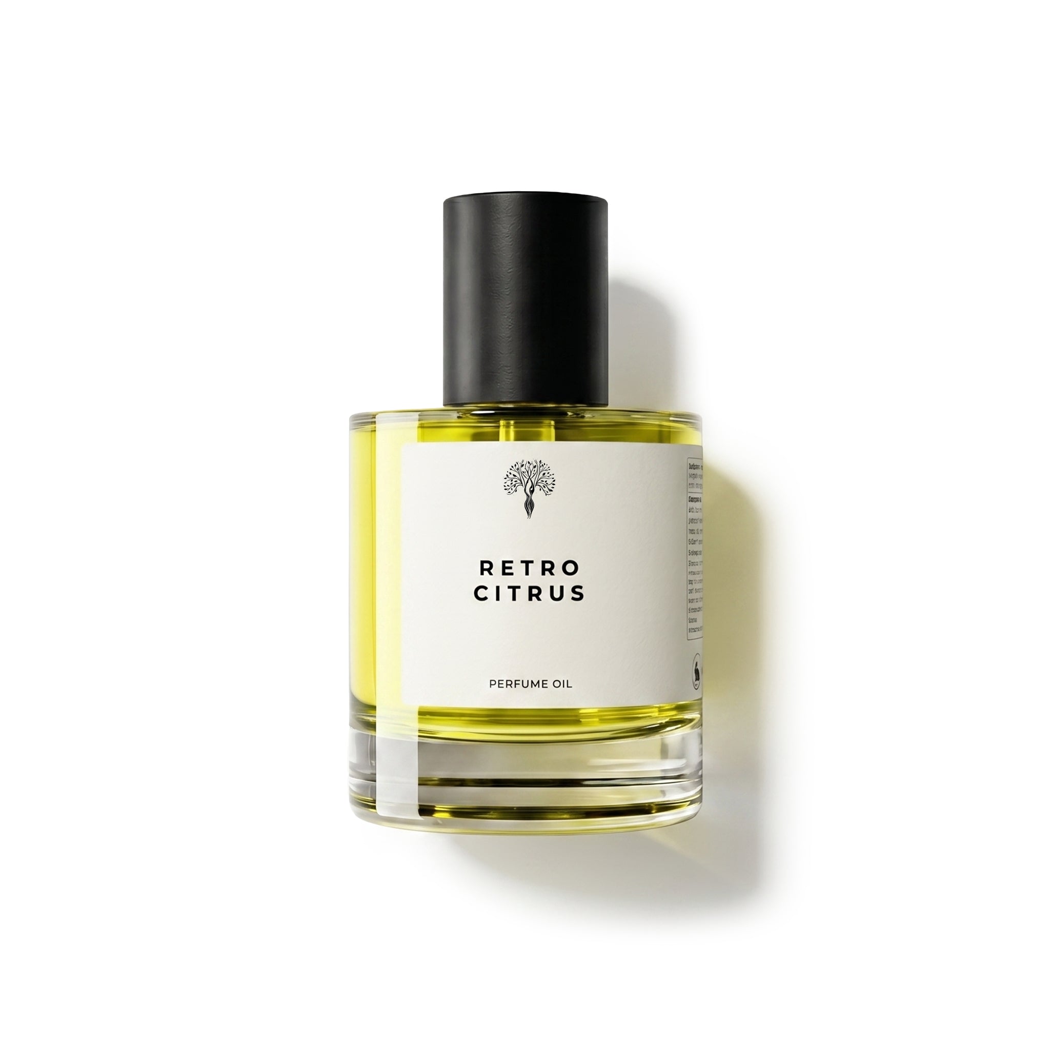 Retro Citrus perfume oil bottle