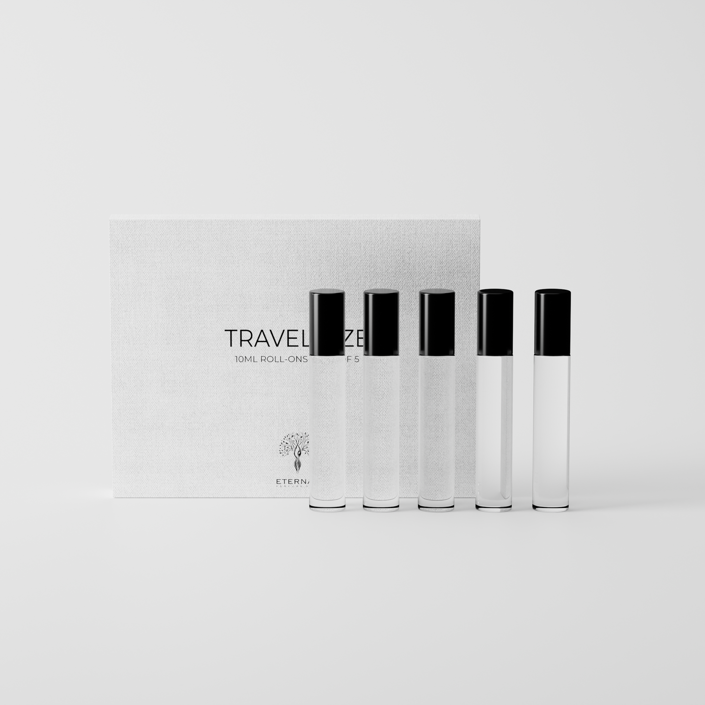 Travel Size – Pack of 5 Empty Bottles (10ml Roll-Ons)