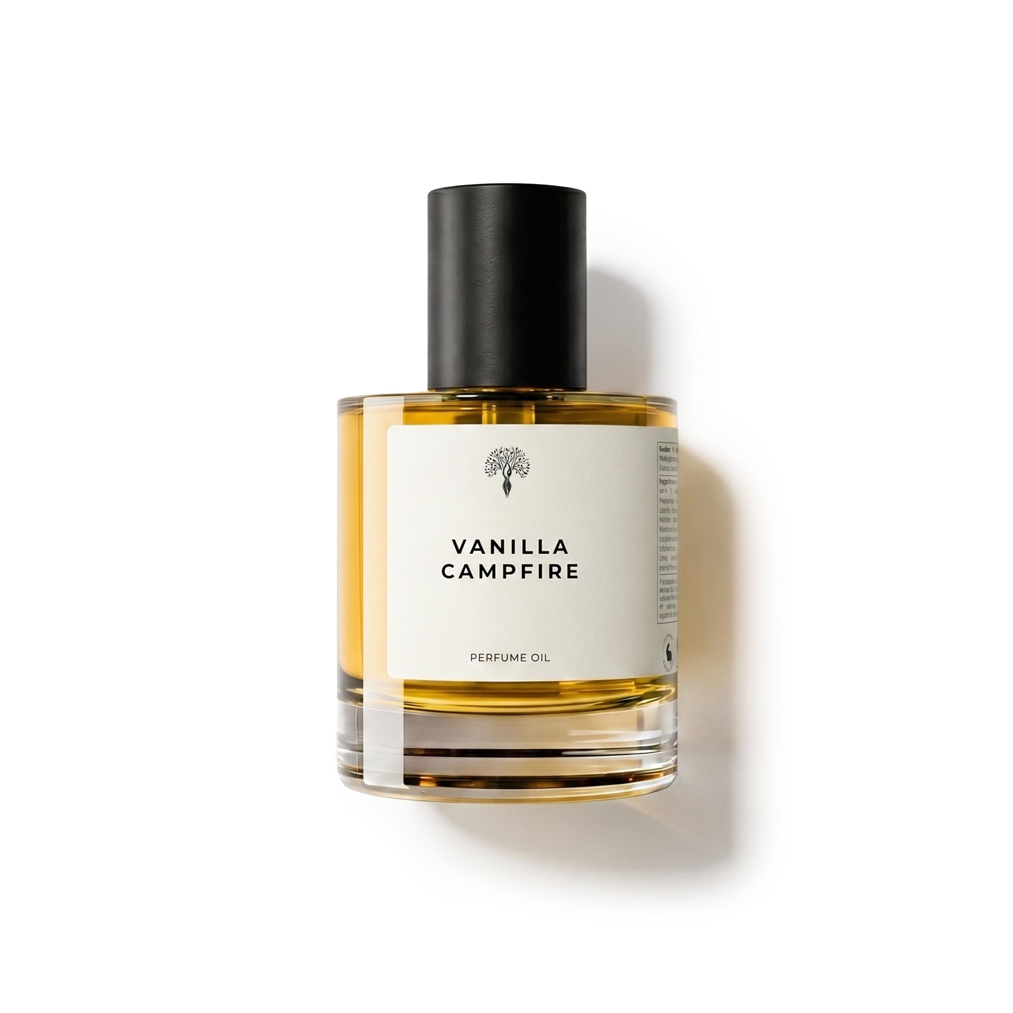 Vanilla Campfire perfume oil bottle